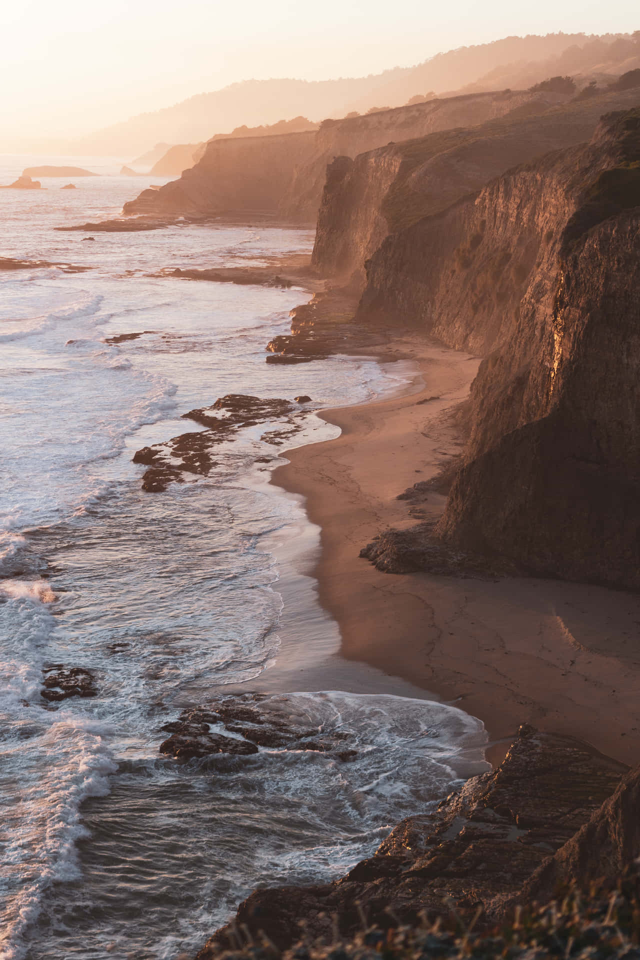 1280x1920 Download Surfing in Southern California Wallpaper
