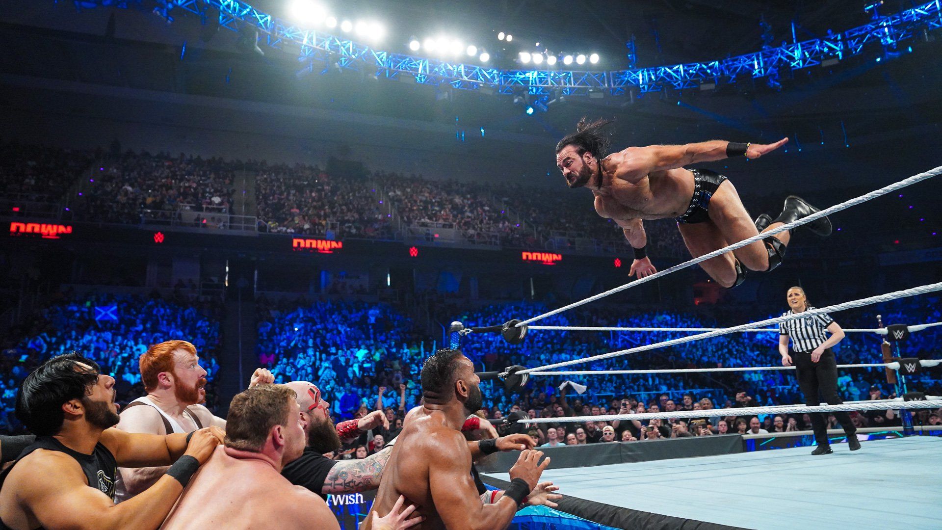 1920x1080 WWE Smackdown! Lumberjack Match (TV Episode 2022) Barthel as Ludwig Kaiser