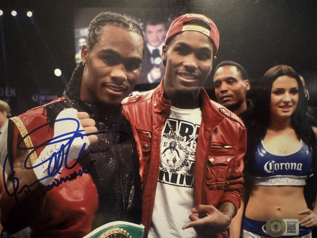 1024x768 Jermell Charlo signed autographed 16x20 Super Rare ironman boxing ph