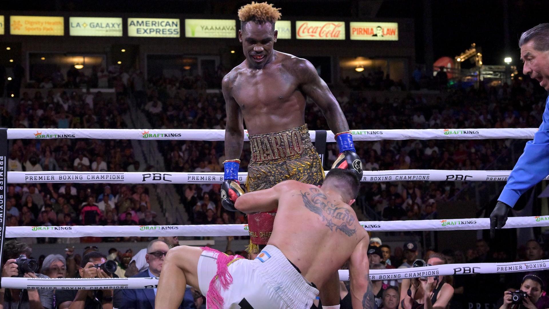 1920x1080 Jermell Charlo wins undisputed title with round 10 stoppage of Brian Castano