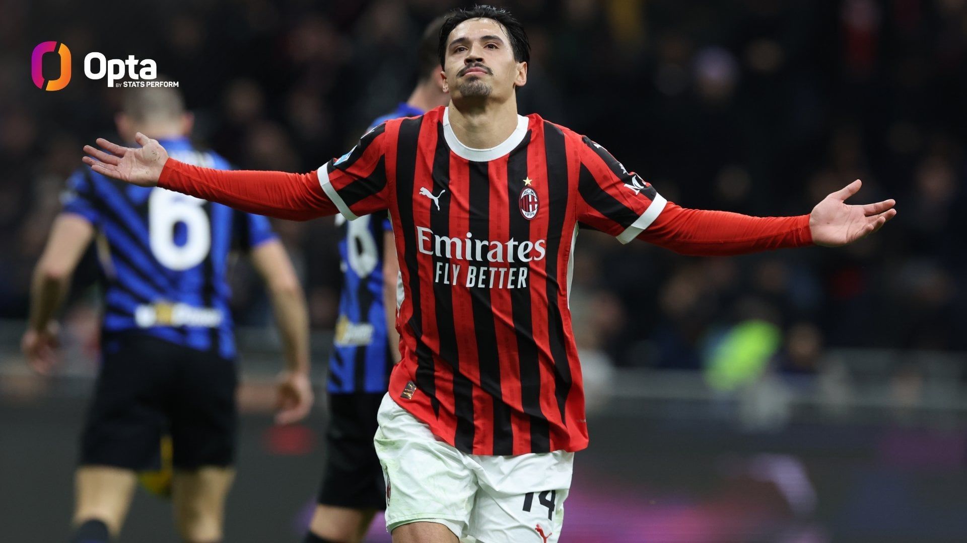 1920x1080 Tijjani Reijnders has become the 5th Dutch player to have scored at least 10 goals in #SerieA with the #Milan shirt, after Marco van Basten (90), Clarence Seedorf (47), Ruud