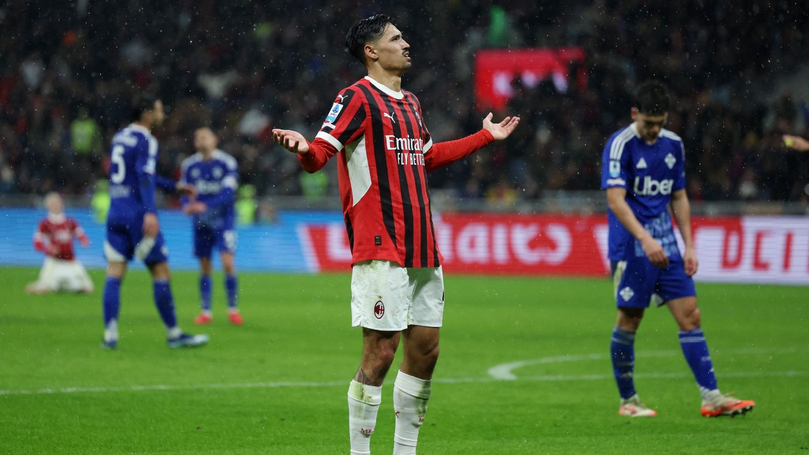 1600x900 Serie A: Tijjani Reijnders Saves AC Milan As Dele Alli Gets Sent Off On Como Debut