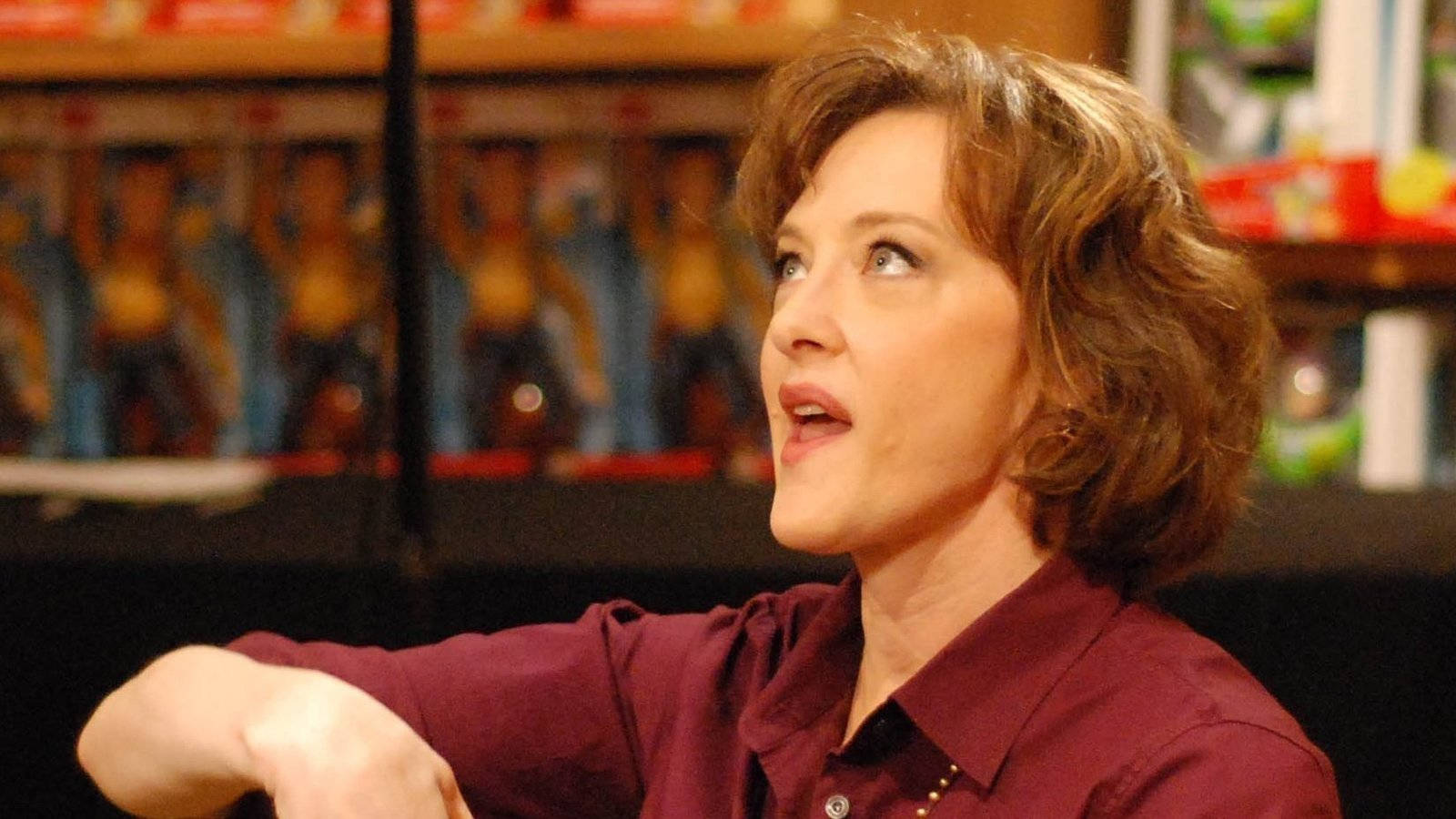 1600x900 Download Actress Joan Cusack Funny Face Wallpaper