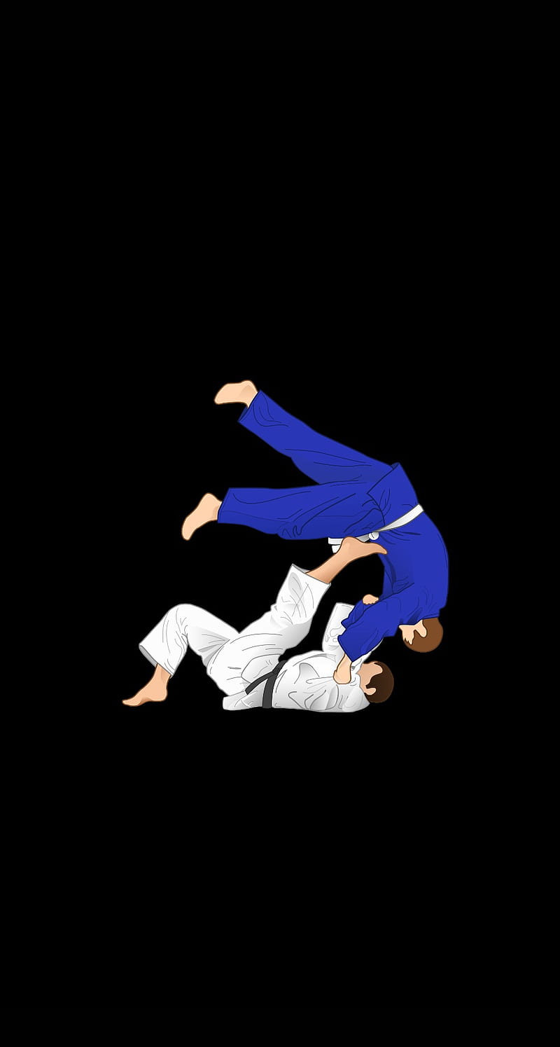 800x1495 JiuJitsu, black, judo, martial arts, HD phone wallpaper