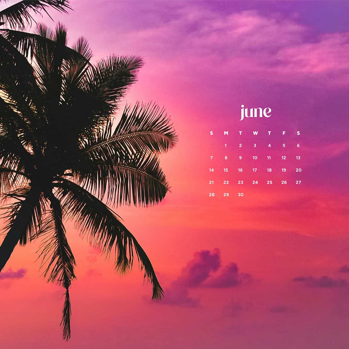 1200x1200 June 2026 wallpaper