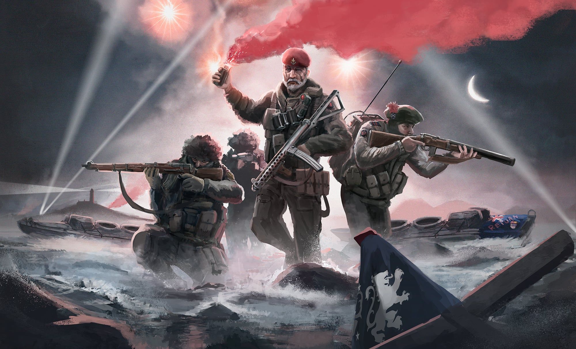 2000x1211 World Of Kaiserreich of Canada artwork - 'Coming Home'