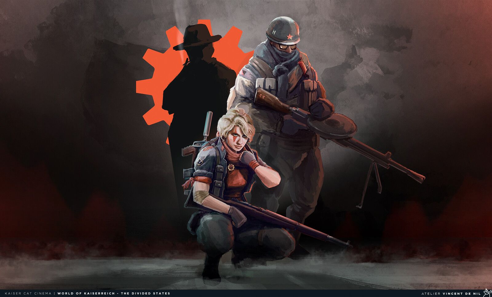 1600x967 Vincent De Nil Of Kaiserreich. The Divided States Triptych