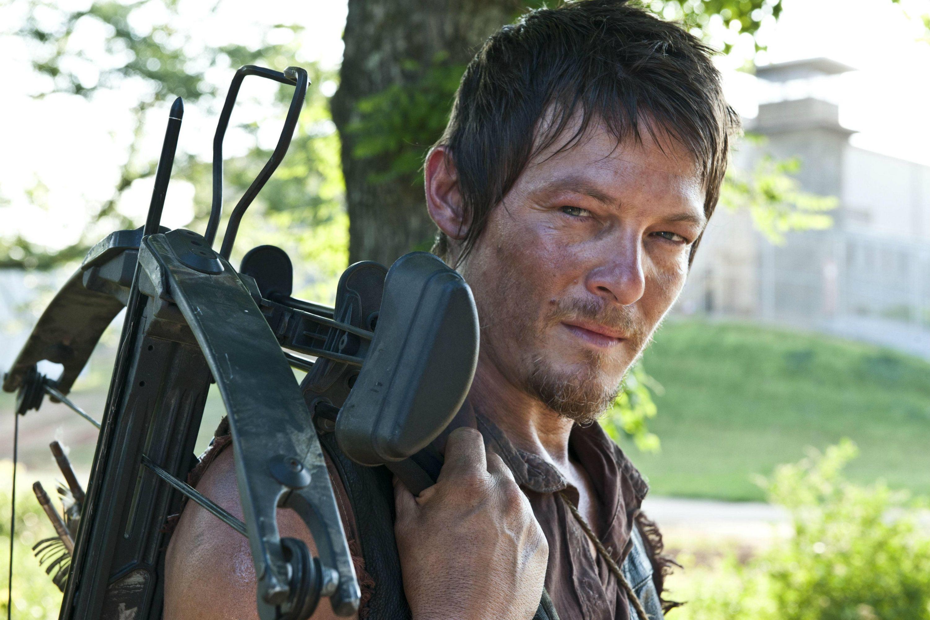 3001x2000 Norman Reedus in The Walking Dead wallpaper