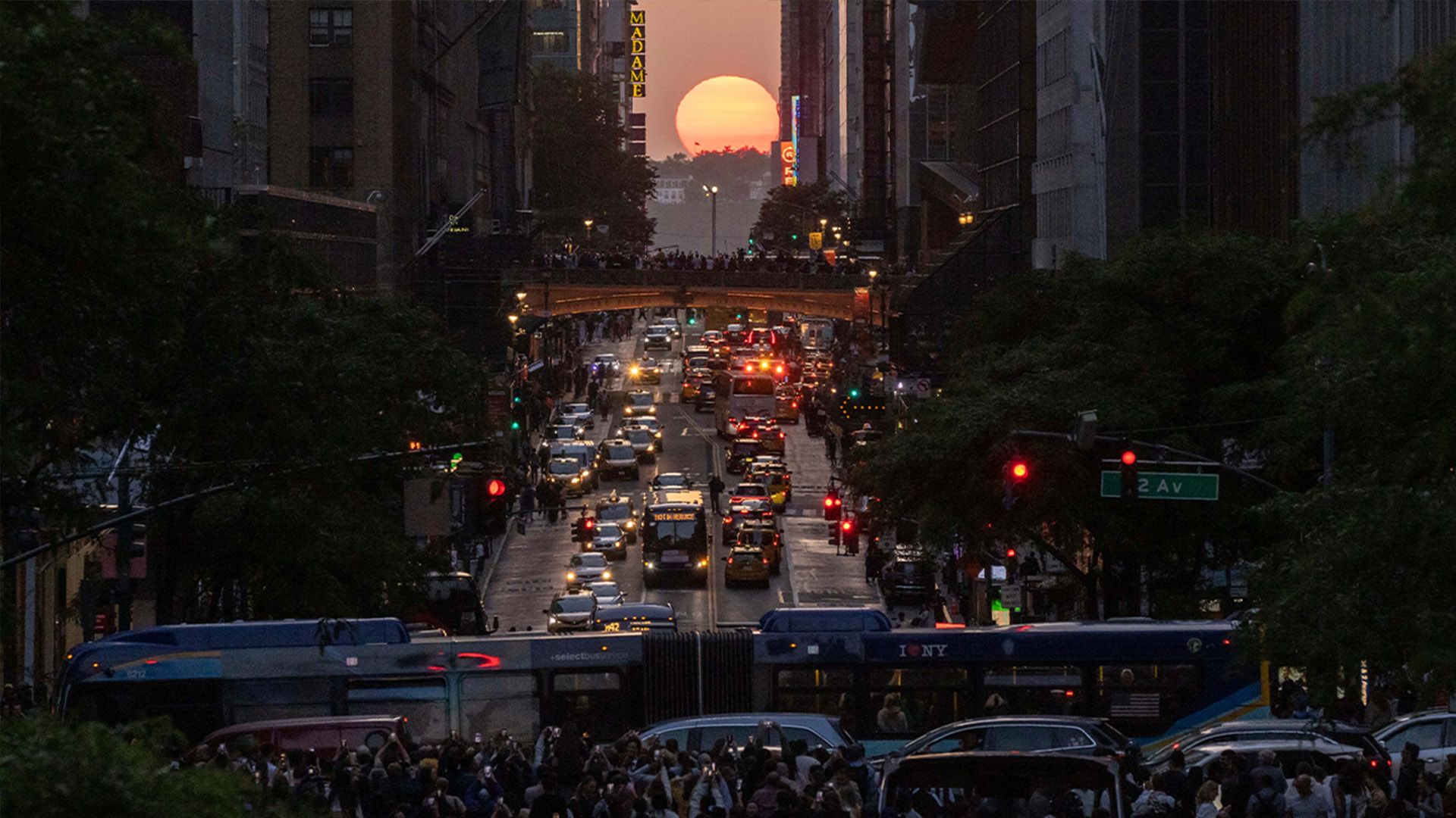 1920x1080 Manhattanhenge 2024: When and where to watch NYC sunset spectacle New York