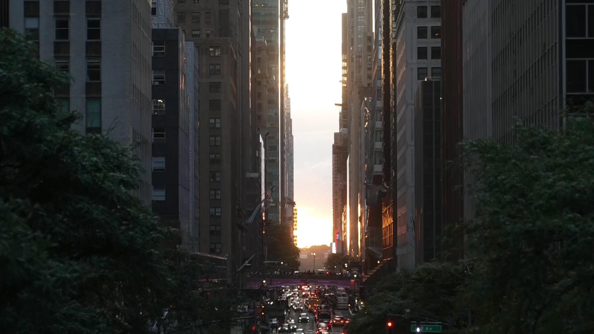 1920x1080 What is Manhattanhenge? AP explains the New York phenomena