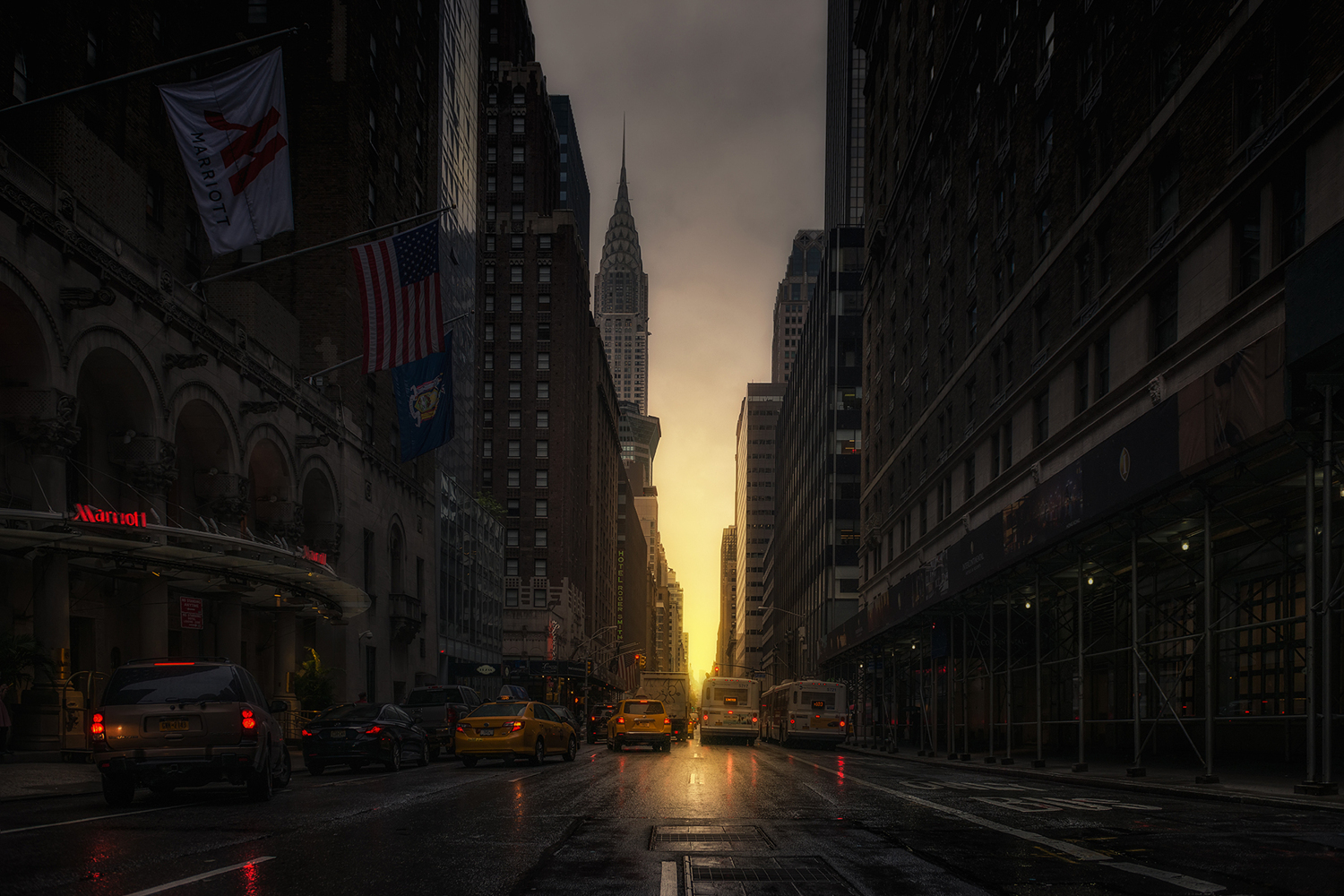 1500x1000 Wall Mural Photo Wallpaper Manhattanhenge. Shop now!