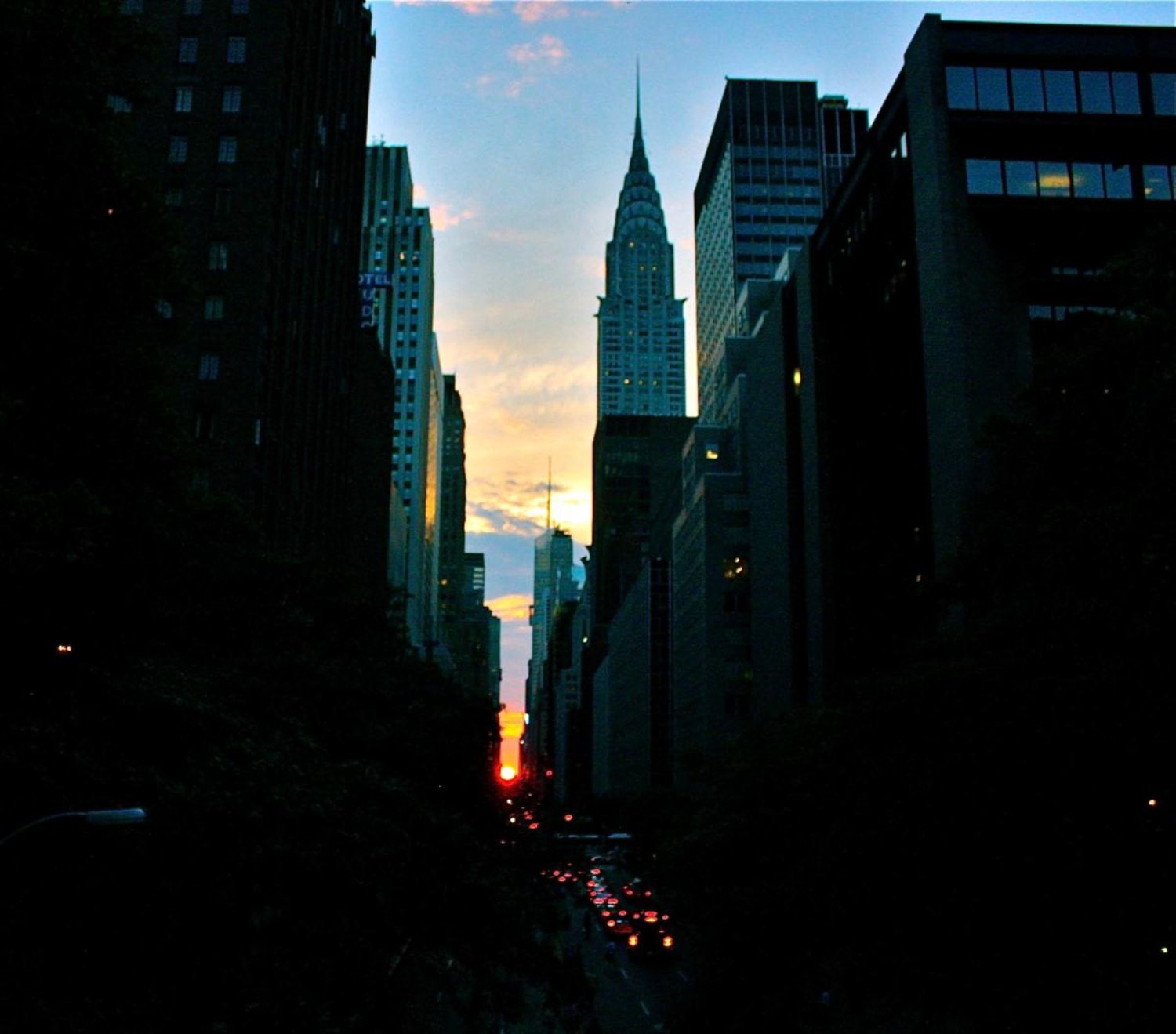 1500x1319 Manhattanhenge's sunset show wows New Yorkers