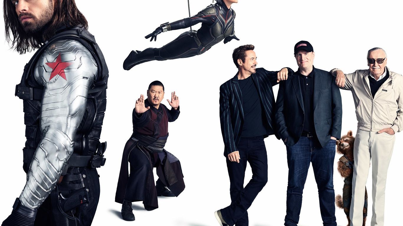 1366x768 Avengers Infinity War Bucky Barnes Iron Man Rocket Hope Pym Stan Lee Kevin Feige Laptop HD , HD 4k Wallpaper, Image, Background, Photos and Picture