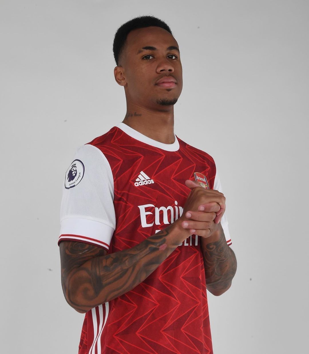 1080x1236 Gabriel Magalhães in Arsenal FC Jersey. Reiss nelson wallpaper, Joe willock, Arsenal home kit