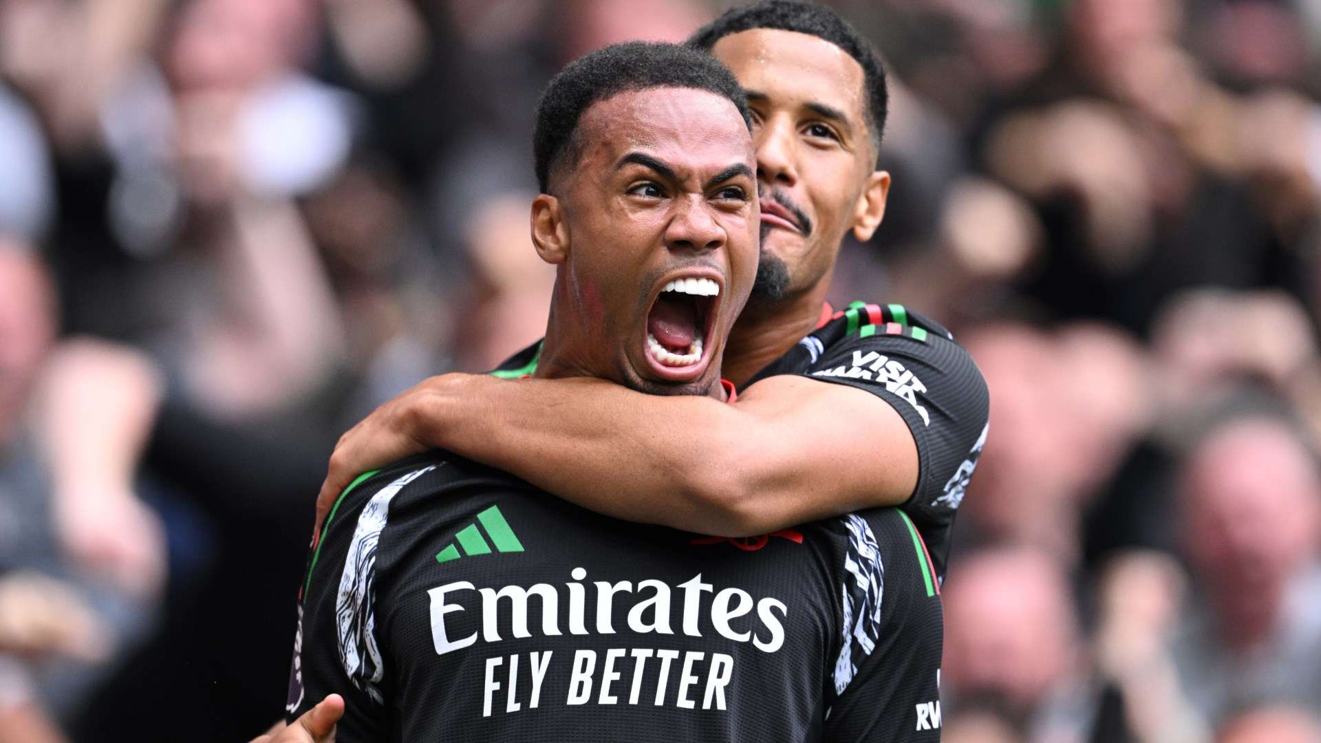 1920x1080 Arsenal close to agreeing new Gabriel Magalhaes contract as Gunners accelerate talks with injured defender. Goal.com India