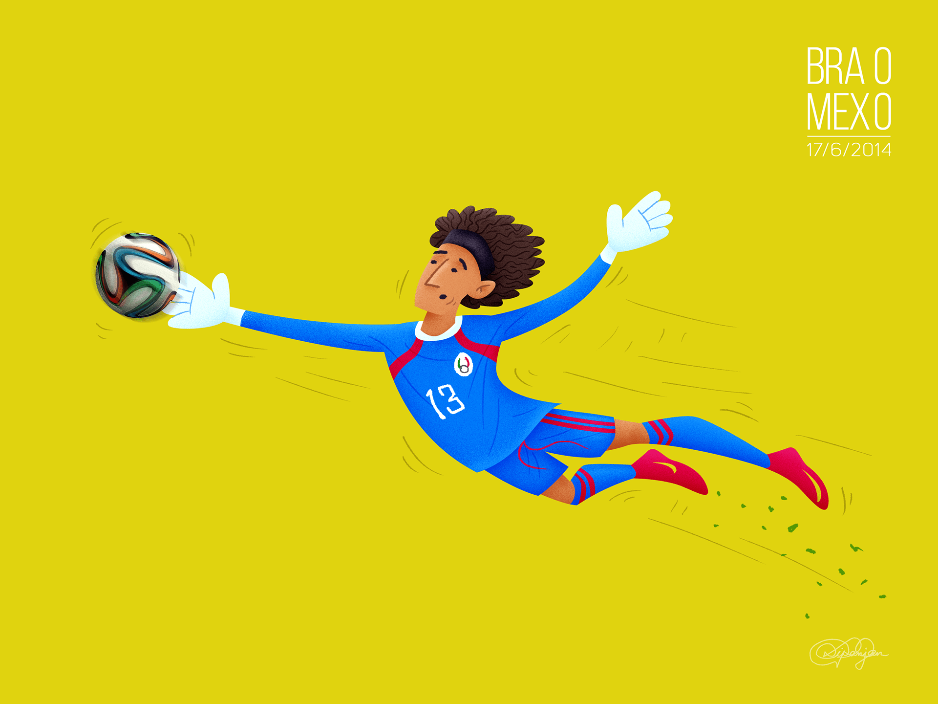 1920x1440 The Great Wall of MexicoMexico held Brazil to a goalless draw with an outstanding performance by