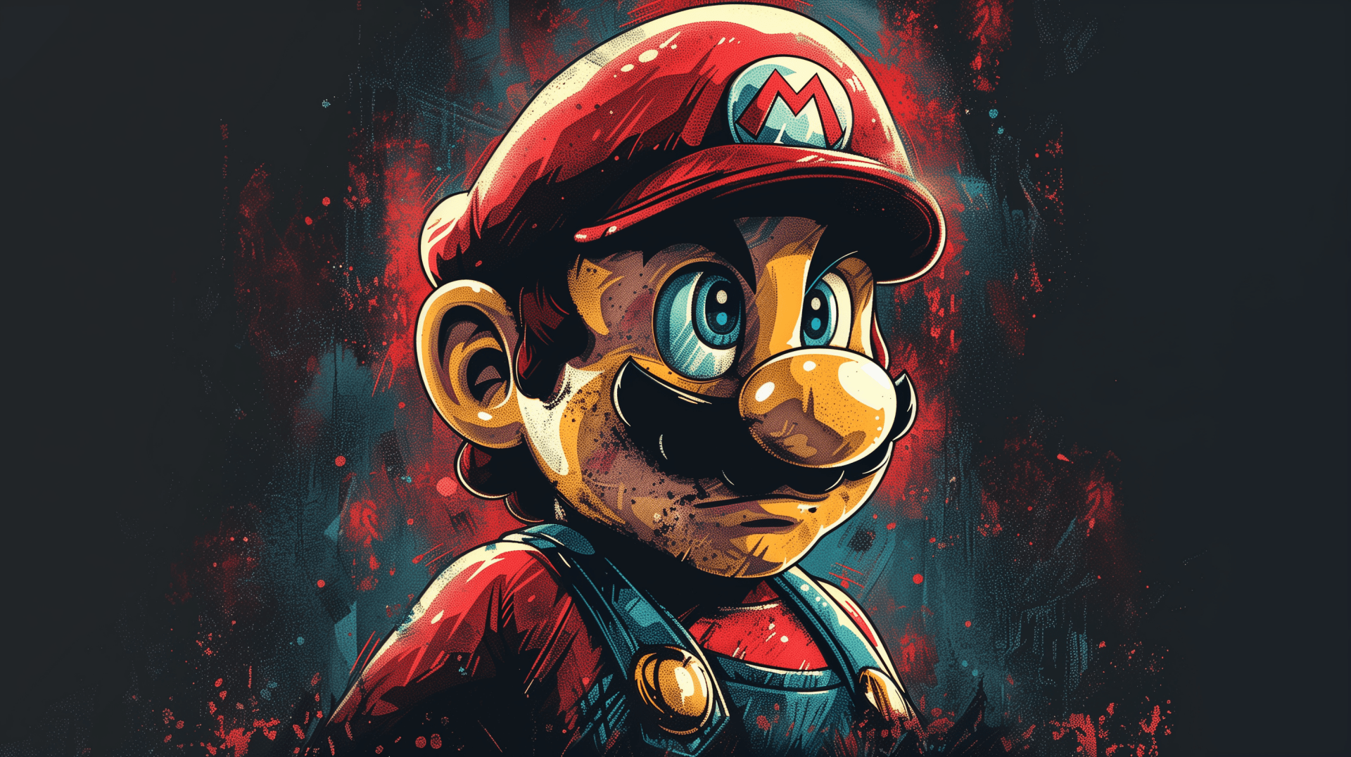 1920x1076 Super Mario HD Wallpaper