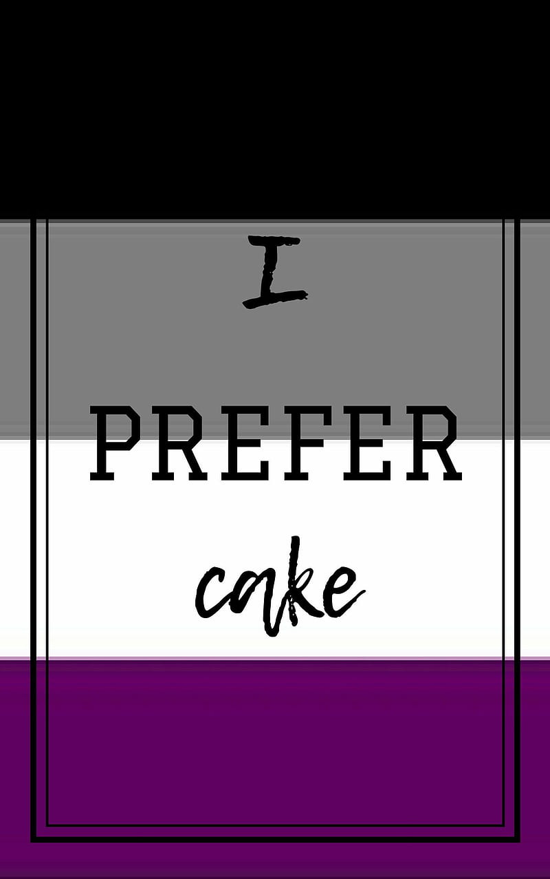 800x1277 Asexual Pride, ace, aro, aromantic, cake, happy, HD phone wallpaper