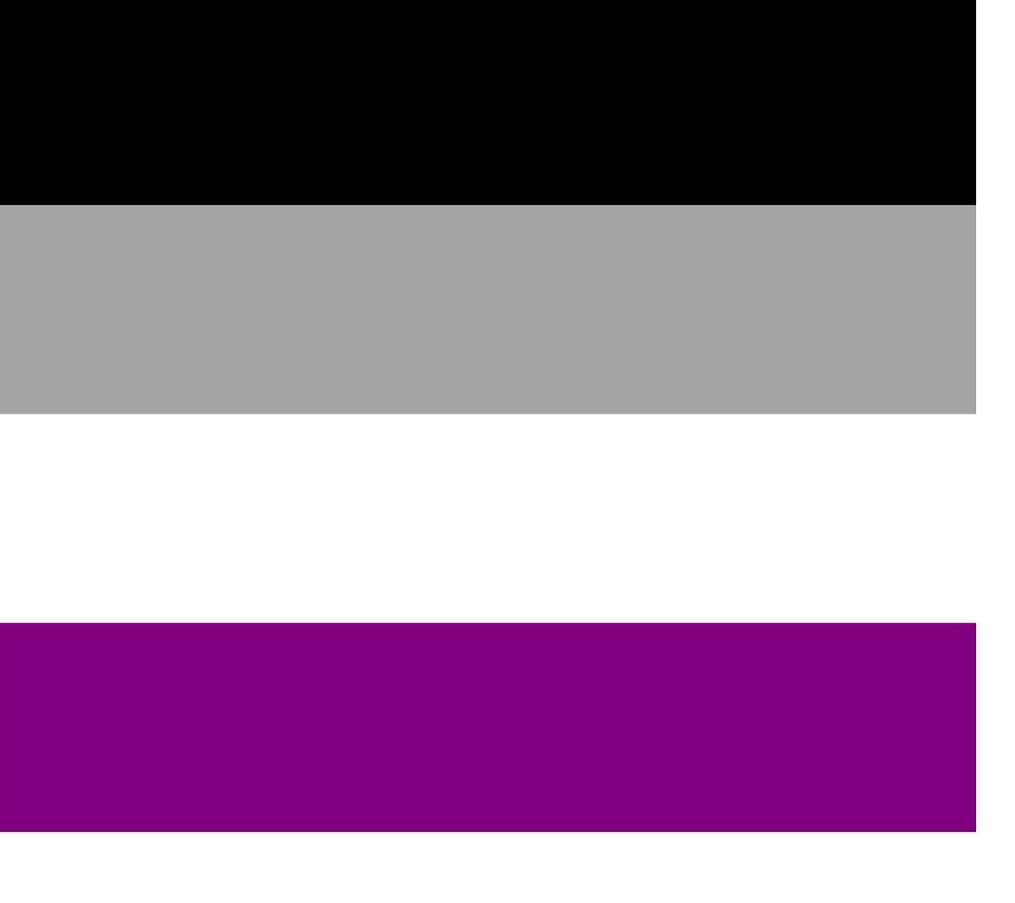 1439x1280 Download Asexual Pride Flag Wallpaper