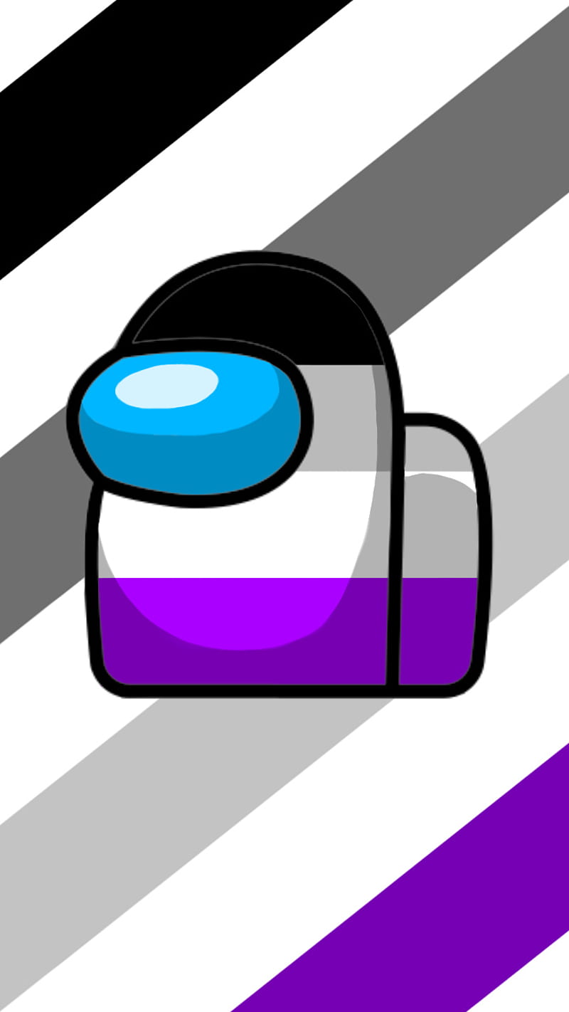 800x1422 Asexual among us, ace, among us, pride, HD phone wallpaper