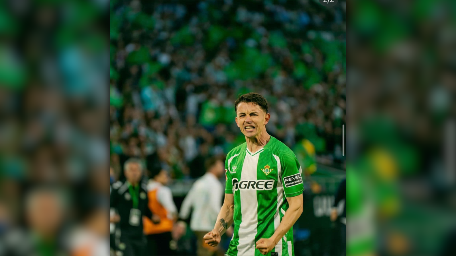 1600x900 Con el pie derecho! Alvaro Fidalgo se estrena con gol en el clásico español entre Betis y Sevilla. Línea Directa