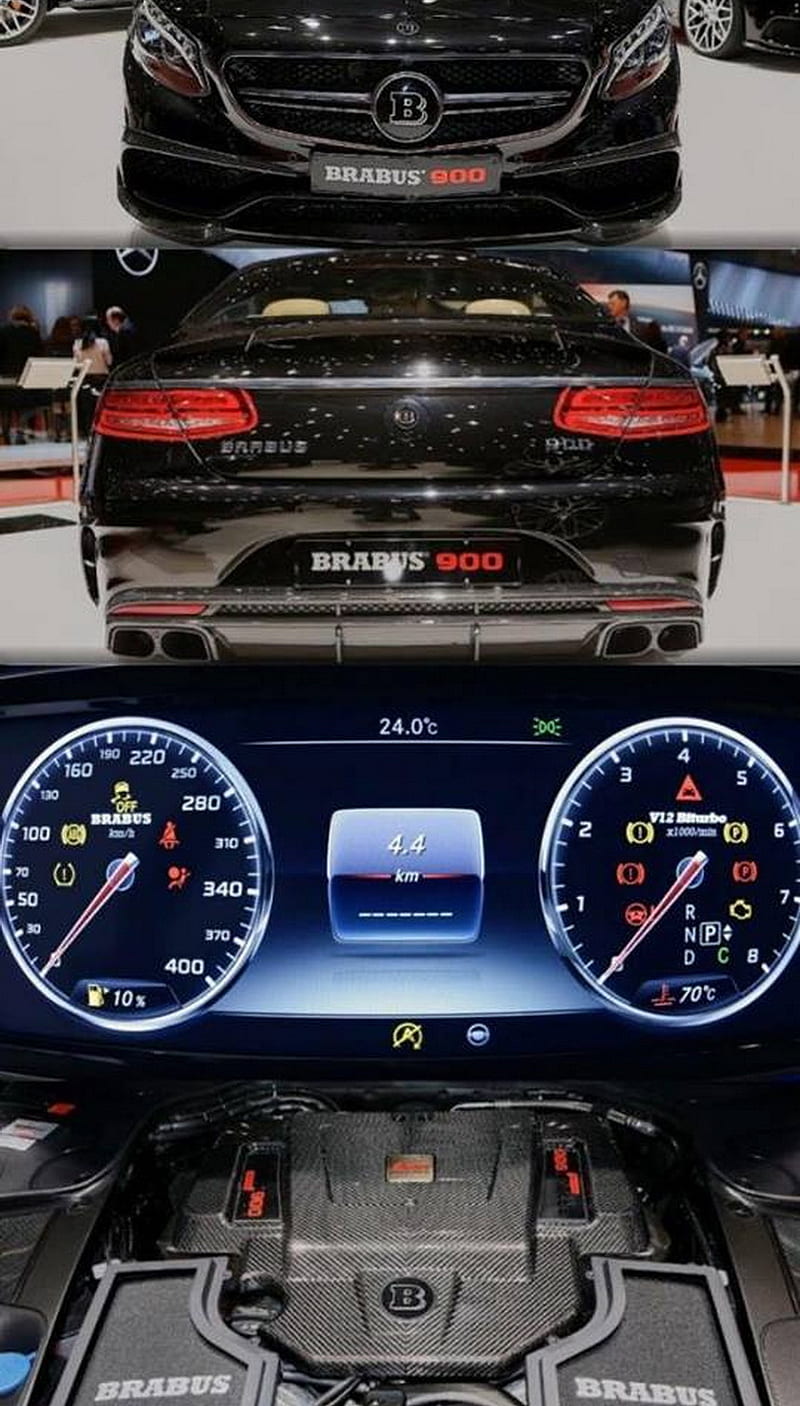 800x1406 BRABUS 900 HP, benz, brabuss, carros, mercedes, HD phone wallpaper