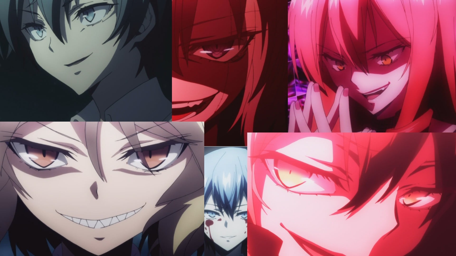 1920x1080 Female animated character digital wallpaper, Akuma no Riddle, Hetza, anime, fists HD wallpaper