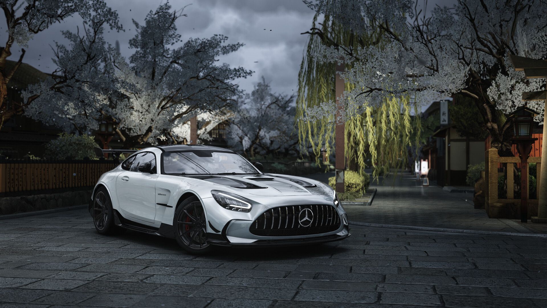1920x1080 Mercedes GT Black Series