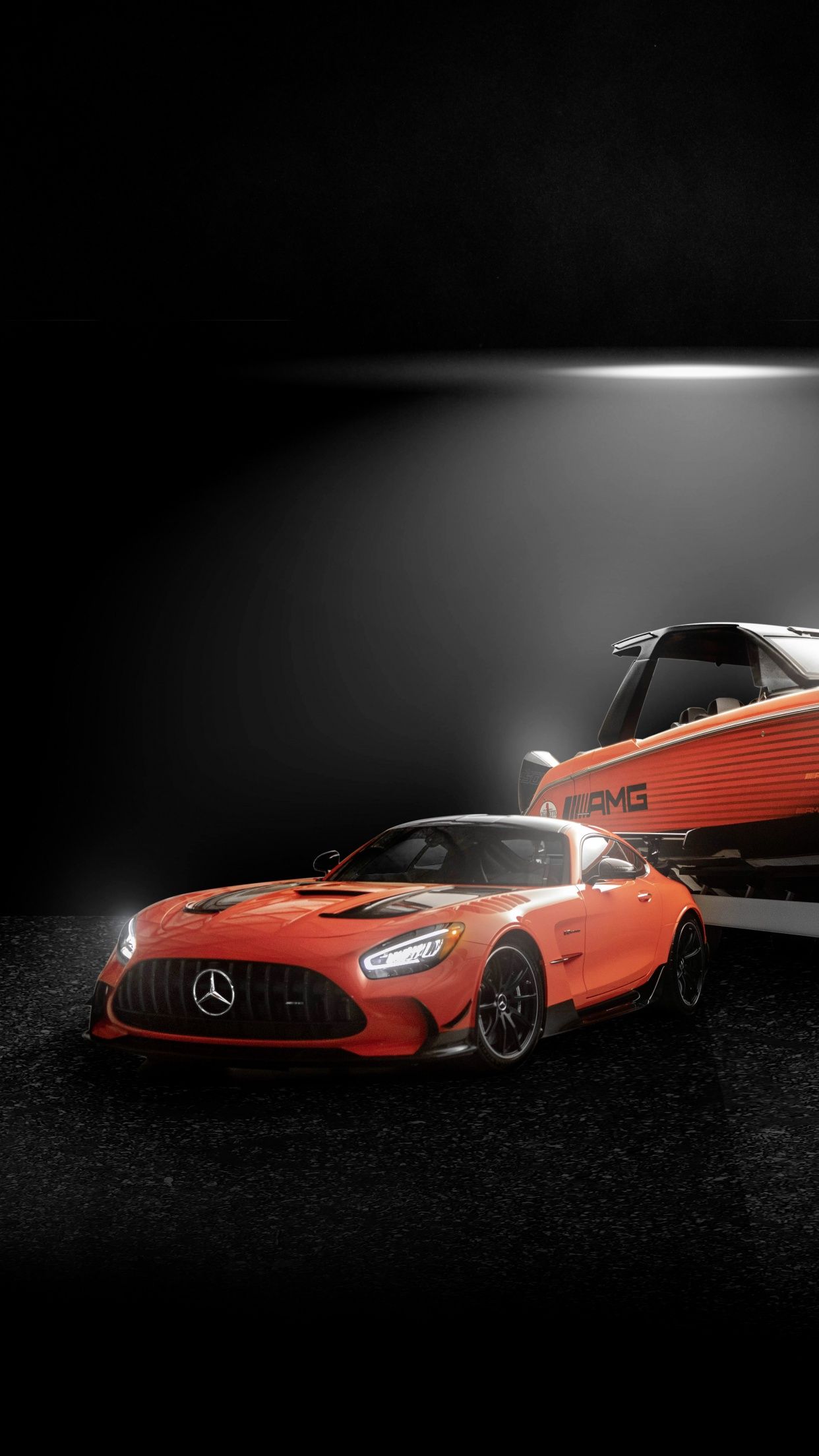 1242x2208 Mercedes AMG GT Black Series Wallpaper 4K, 8K, Super Sports Cars