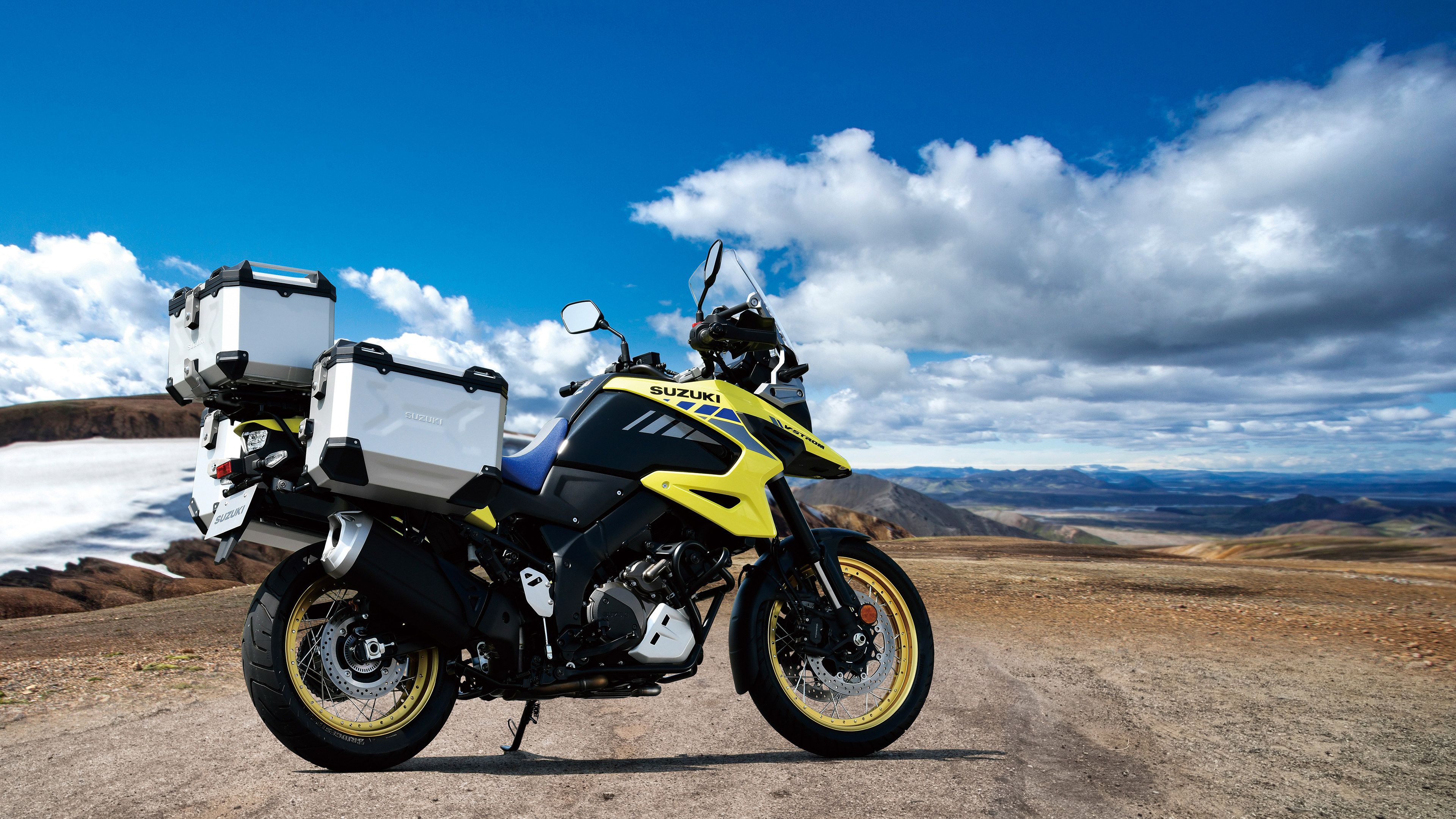 3840x2160 Suzuki V Strom 1050 Wallpaper