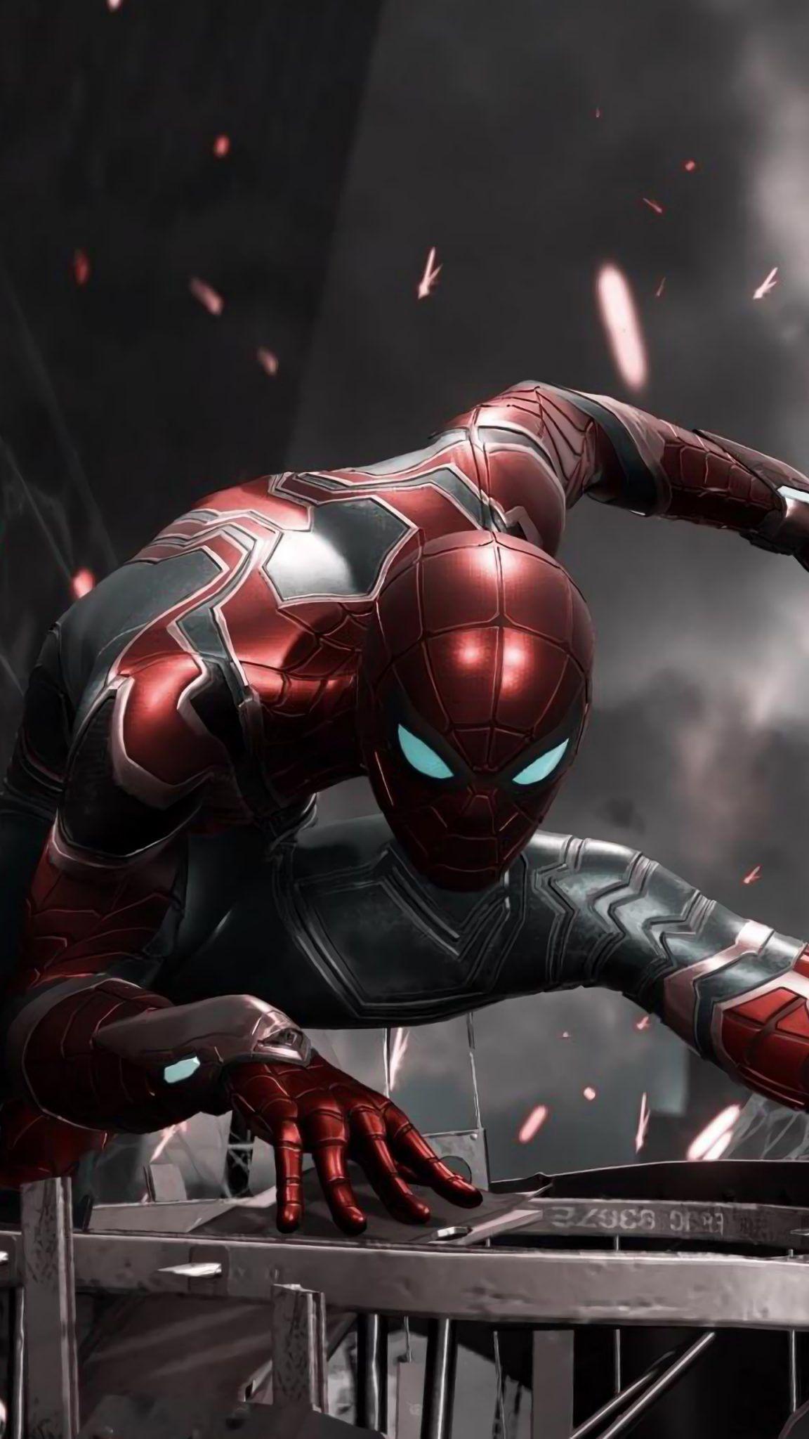 iron spider wallpaper,superhero,fictional character,hero,spider man,cg  artwork (#848532) - WallpaperUse