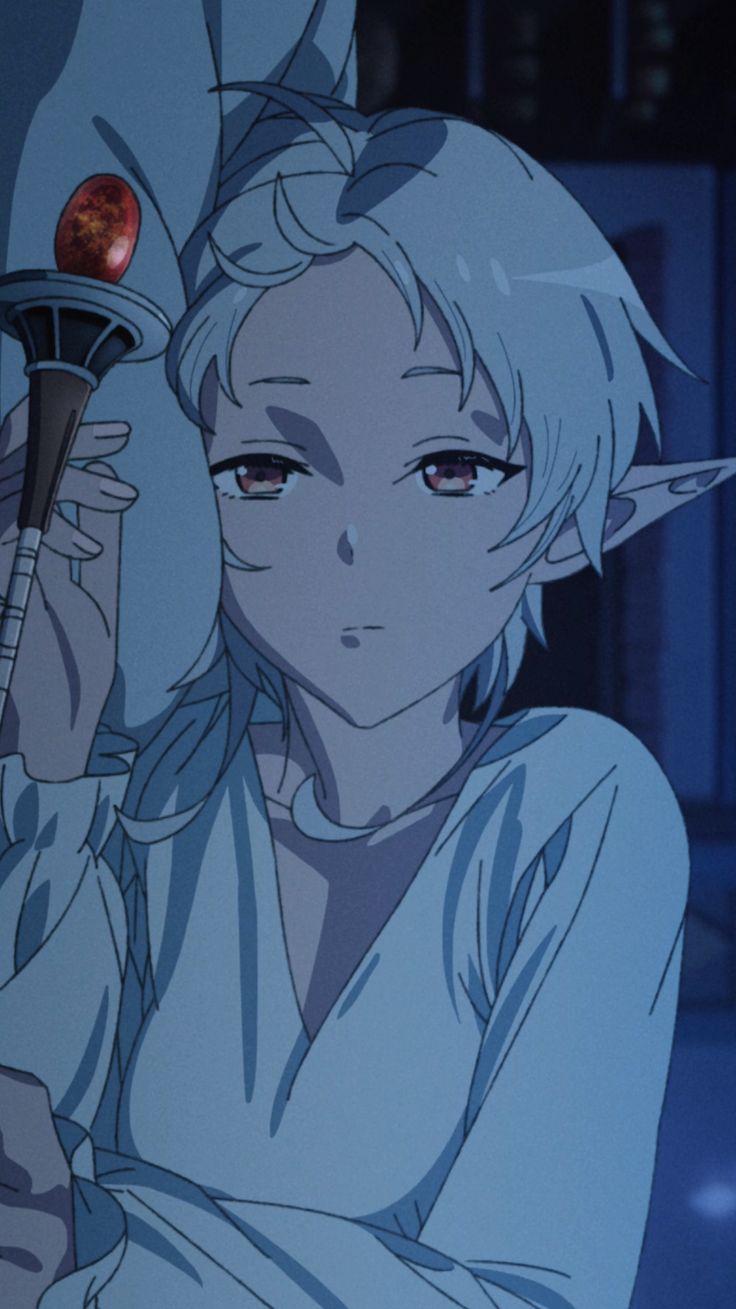 736x1309 Sylphiette wallpaper. Jobless reincarnation tattoo, Mushoku tensei wallpaper, Sylphy