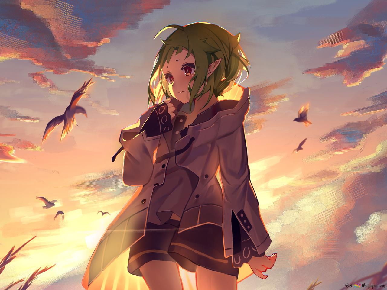 1280x960 Mushoku Tensei: Jobless Reincarnation. Sylphiette 4K wallpaper download