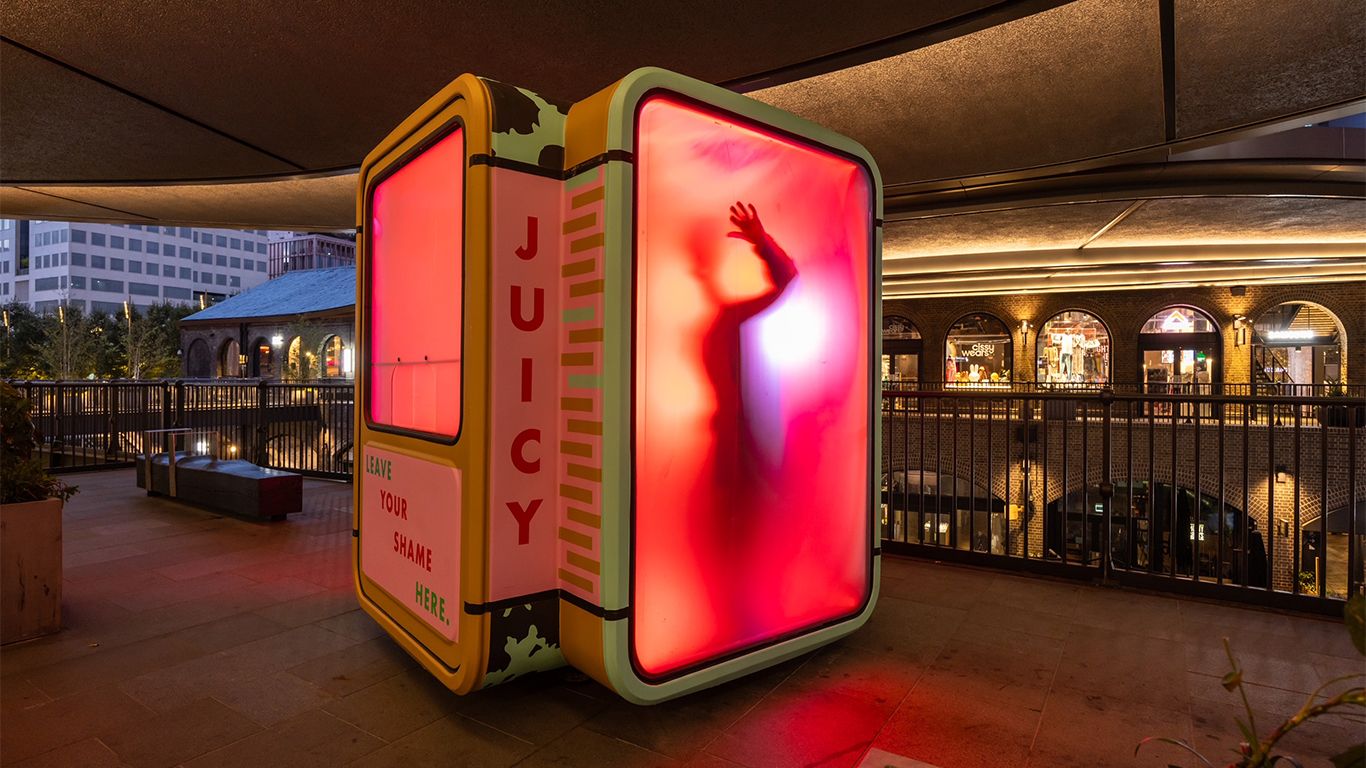 1366x768 The Juicy Booth, a reimagined K67 kiosk sanctuary, debuts at this year's London Design Festival