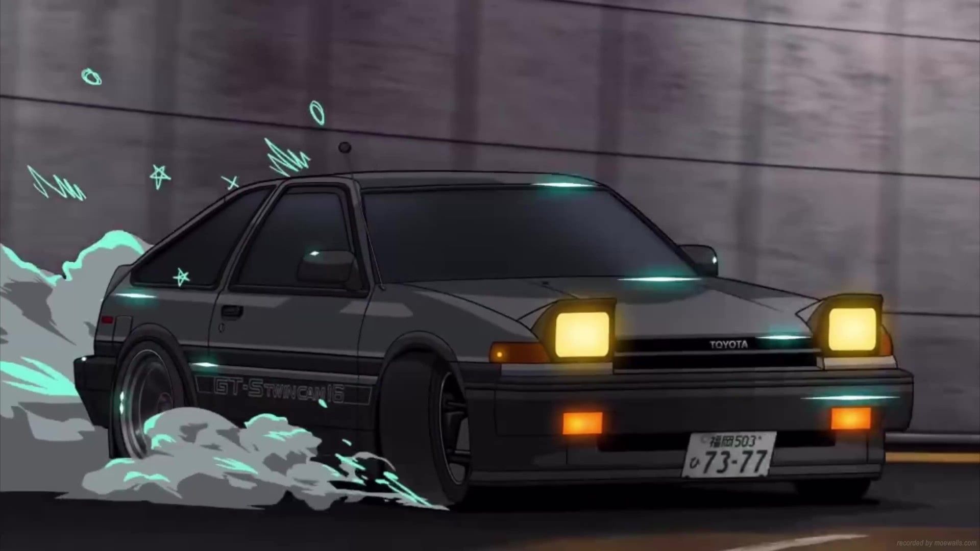 1920x1080 Initial D Live Wallpaper, Animated Wallpaper