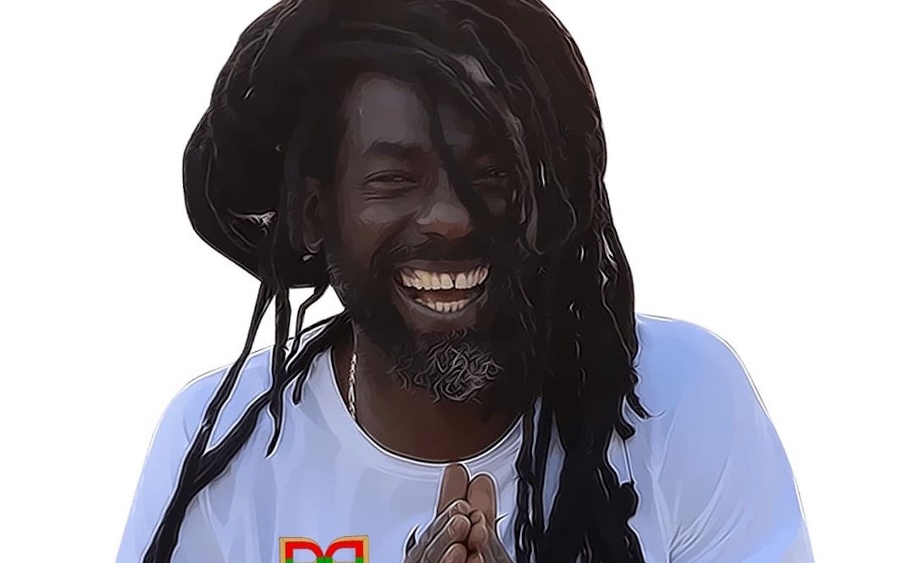 1280x800 Buju on fire. .. Artiste included on Bad Boys soundtrack