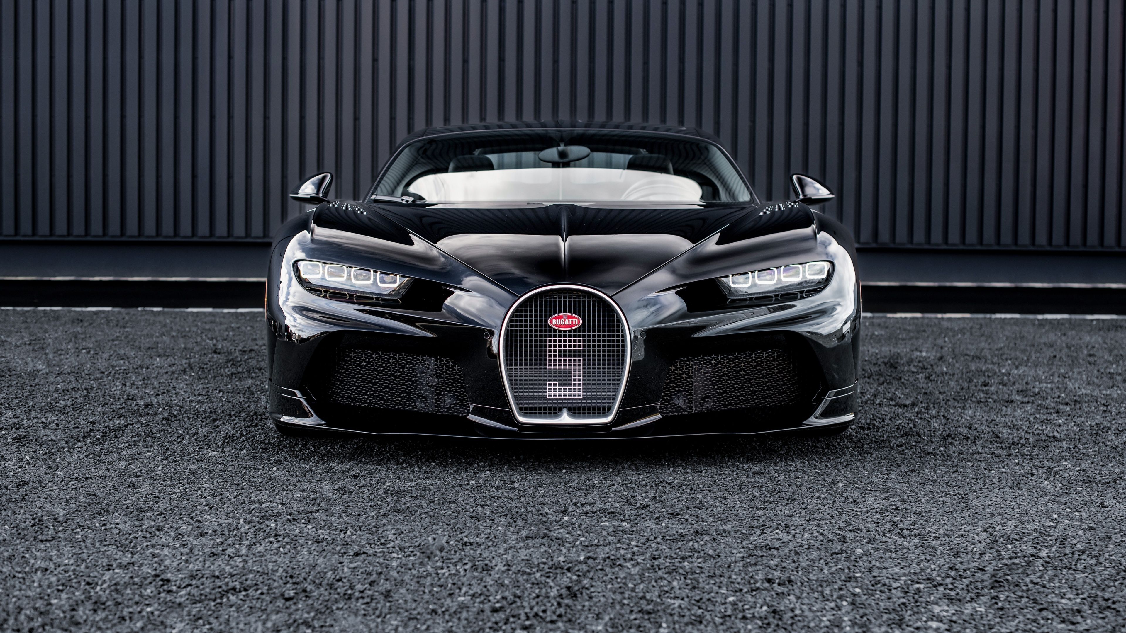 3840x2160 Bugatti Chiron Super Sport Wallpaper 4K, Black cars, 5K, 2024