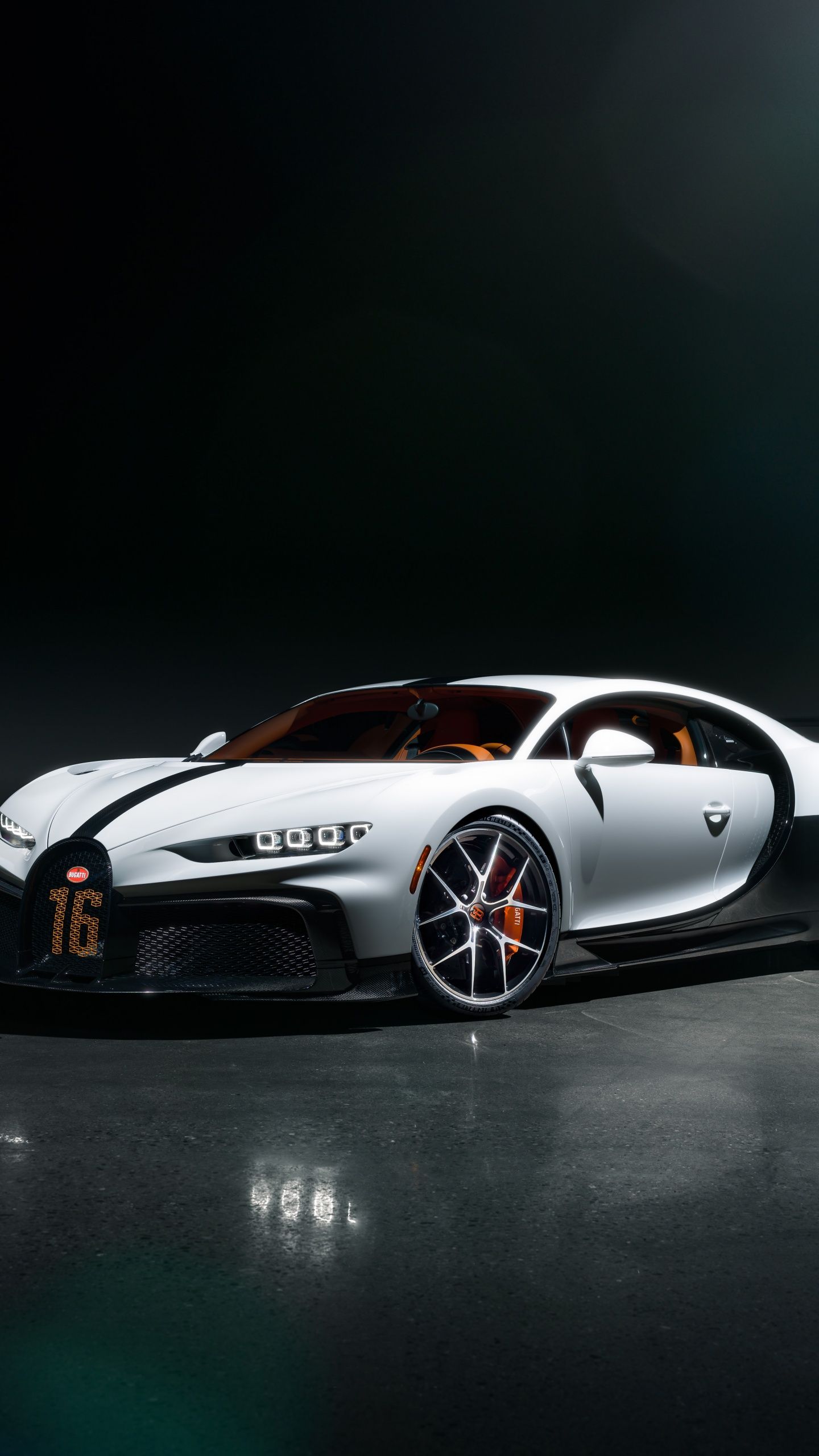 1440x2560 Bugatti Chiron Pur Sport Wallpaper 4K, 8K, Dark background, 5K