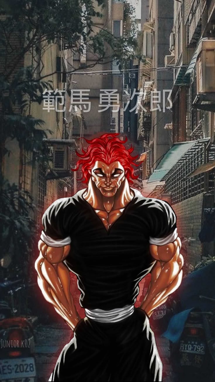 736x1308 Yujiro Hanma Wallpaper