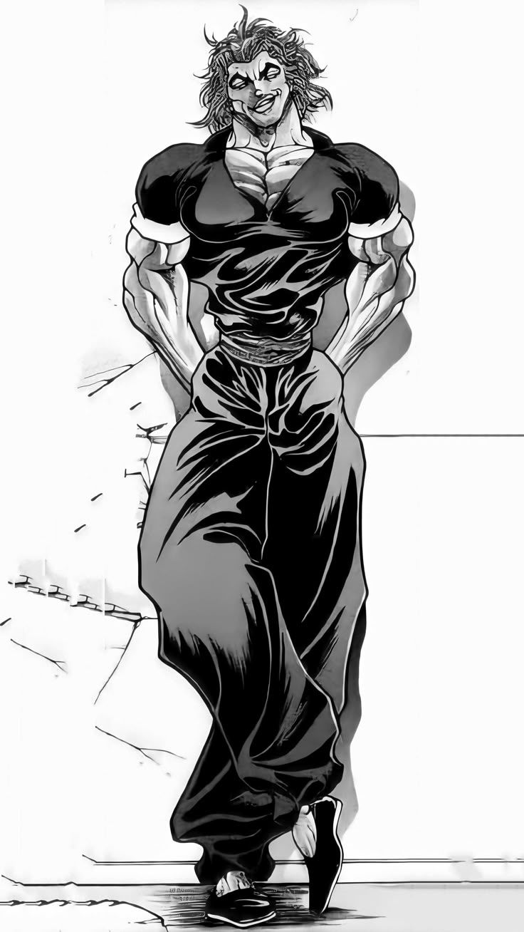 736x1308 Yujiro Hanma Wallpaper