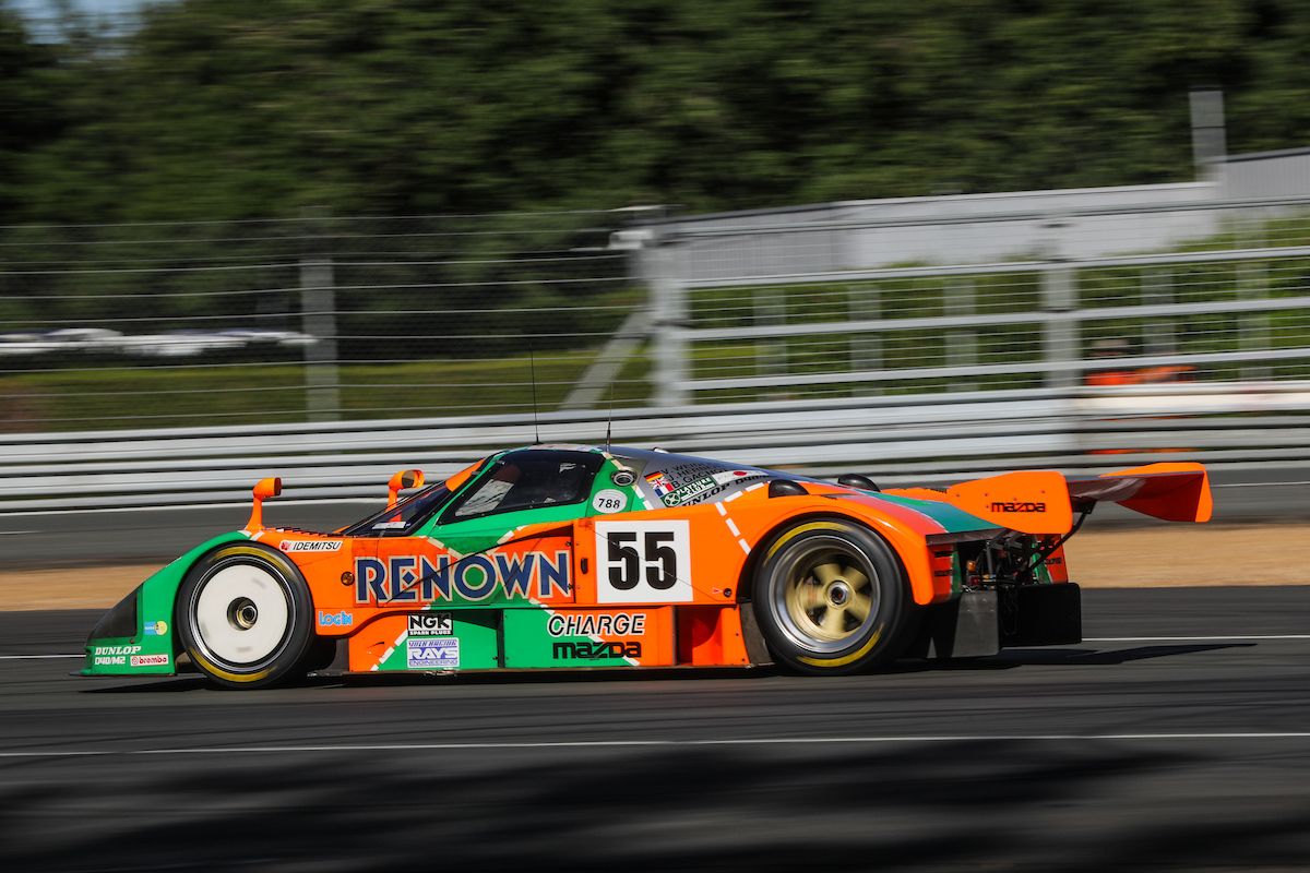 1200x800 Le Mans Classic Terada : I always enjoy driving the Mazda 787B