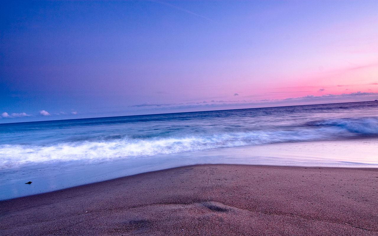 1280x800 Colorful ocean
