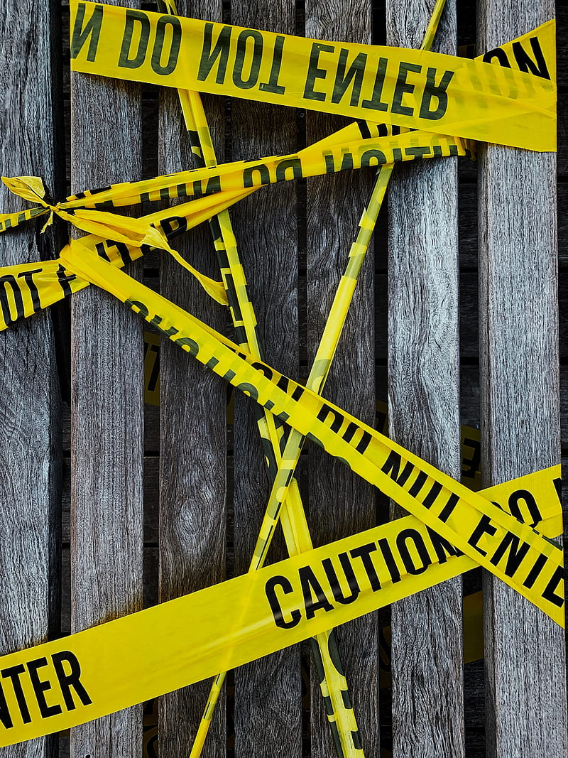 800x1067 HD yellow tape wallpaper