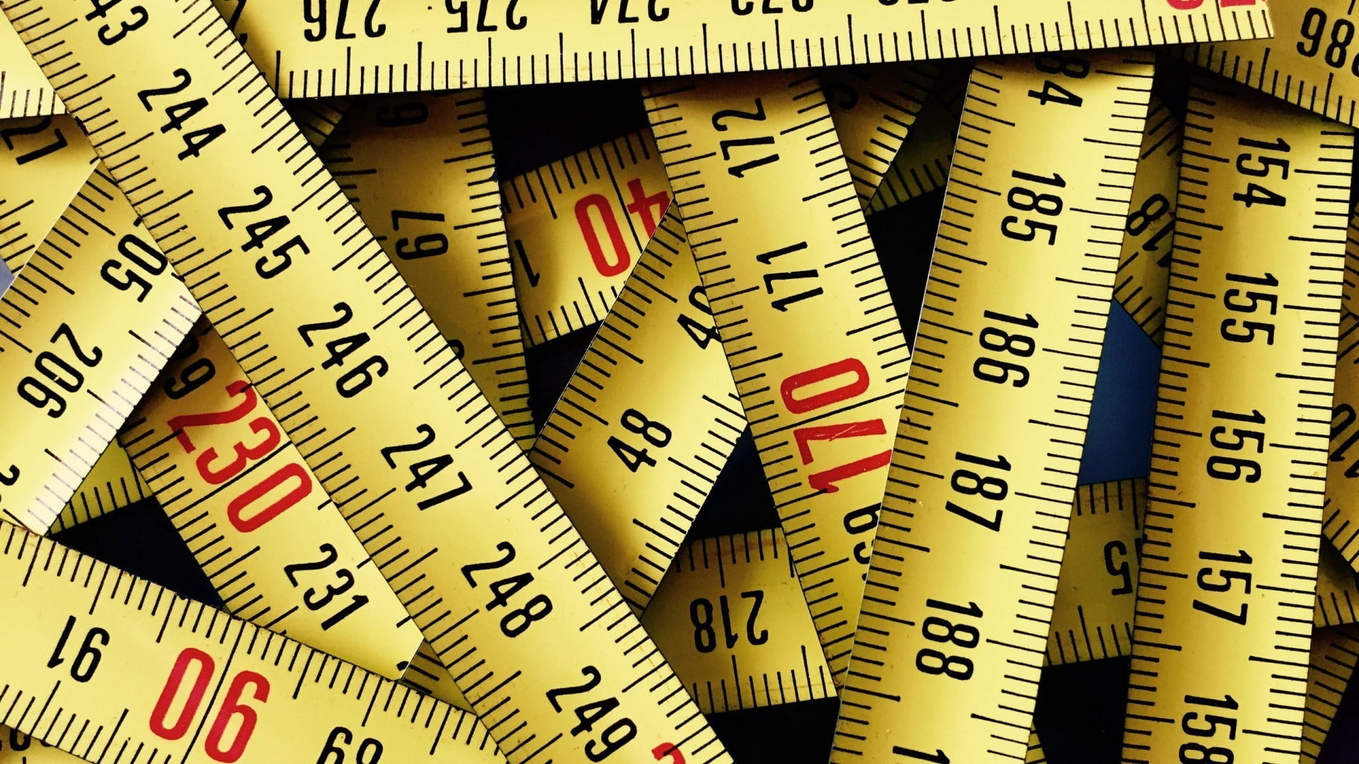1920x1080 Yellow tape measure, texture, numbers, measuring tape, closeup HD wallpaper