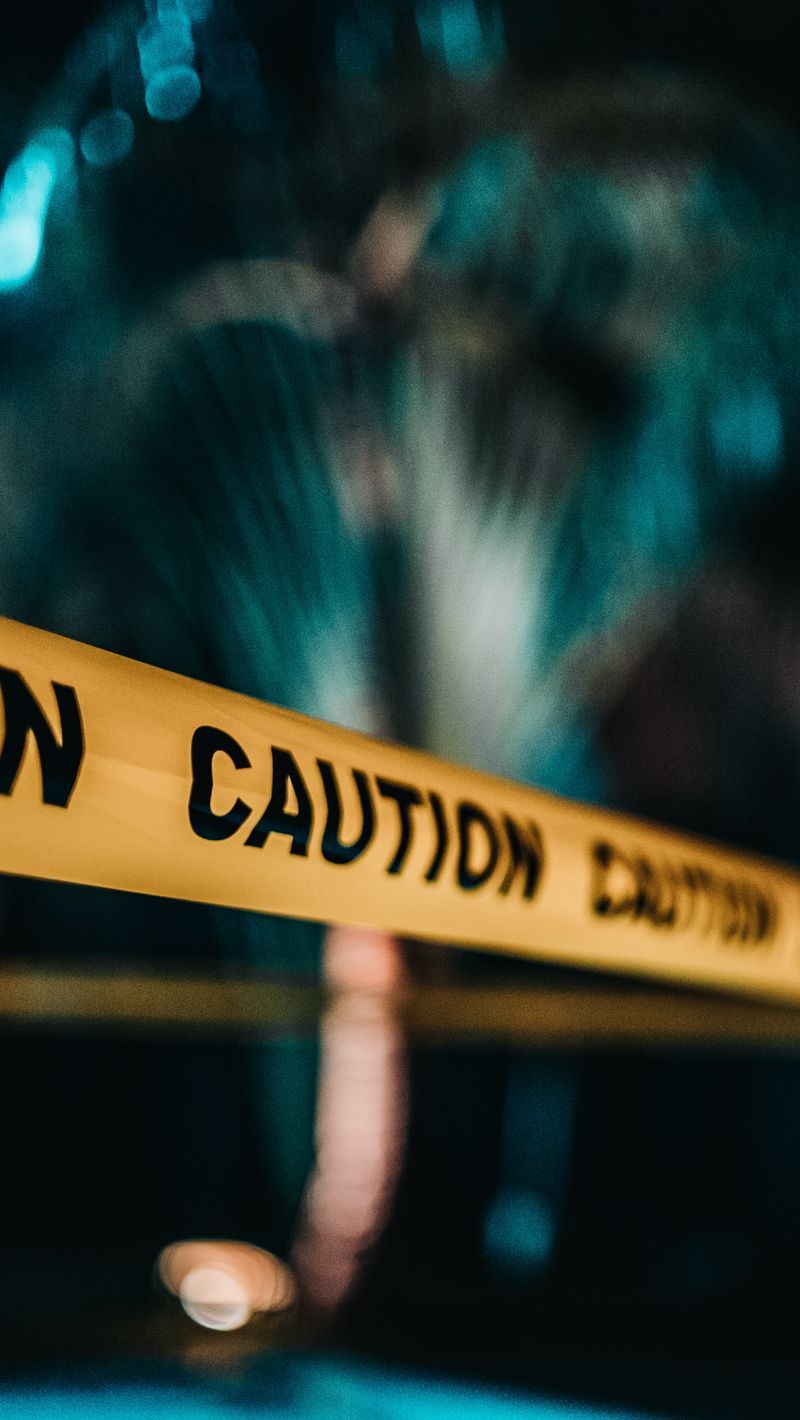 800x1420 Download Wallpaper 800x1420 Barricade Tape, Caution Tape, Warning Tape, Inscription, Yellow Iphone Se 5s 5c 5 For Parallax HD Background