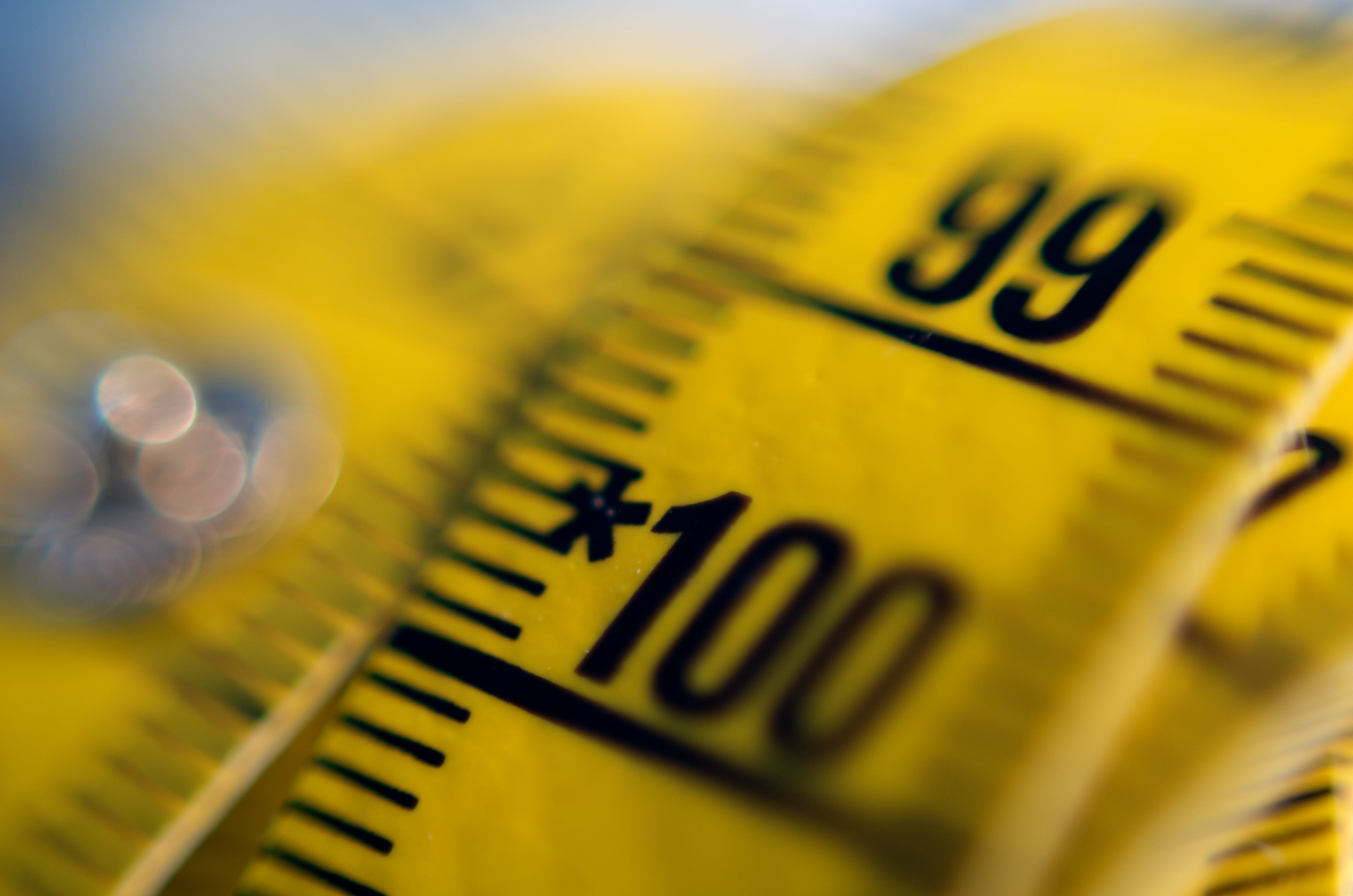 4304x2852 Yellow measuring tape HD wallpaper
