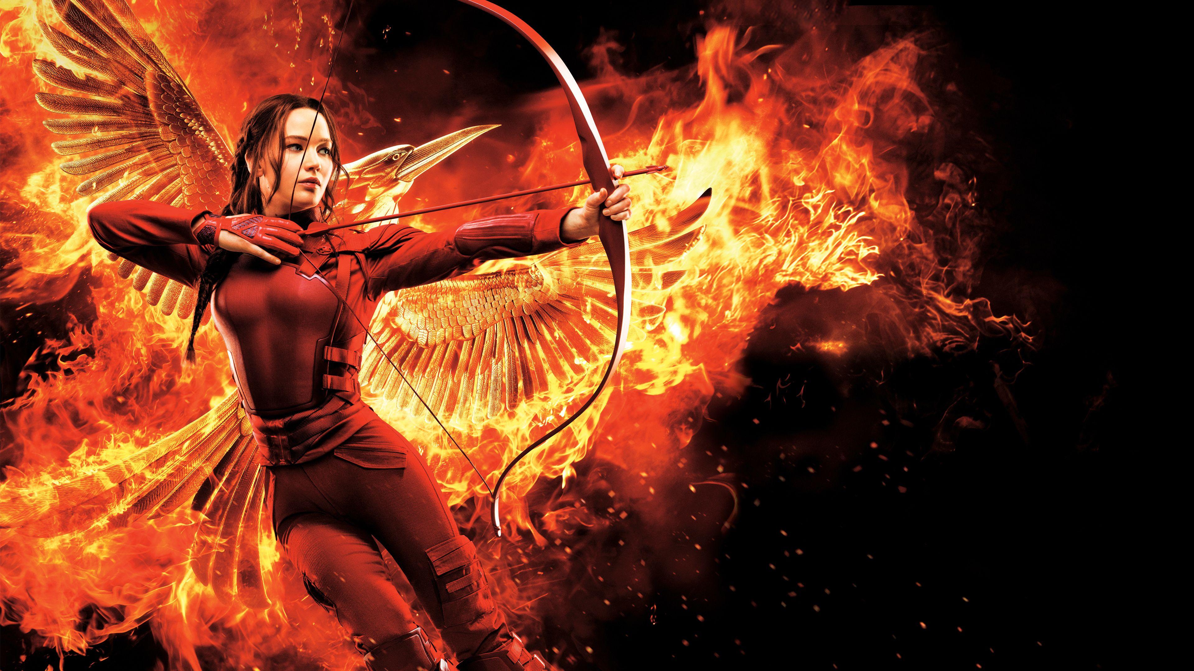 3840x2160 The Hunger Games Mockingjay Part 2 Katniss Wallpaper.  HD