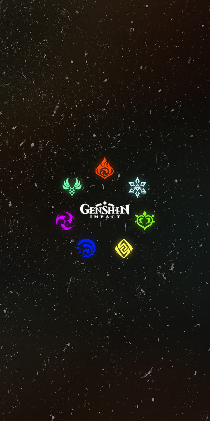 800x1600 Elements genshin, android, games, genshin impact, HD phone wallpaper