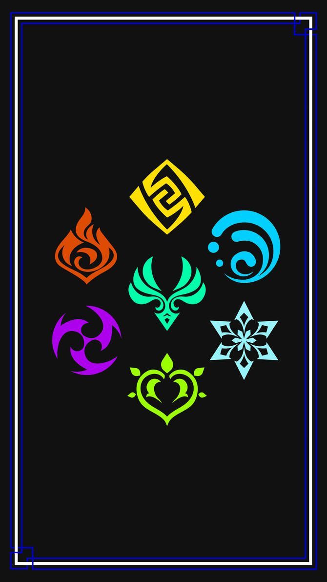 670x1192 Genshin Impact: Elements