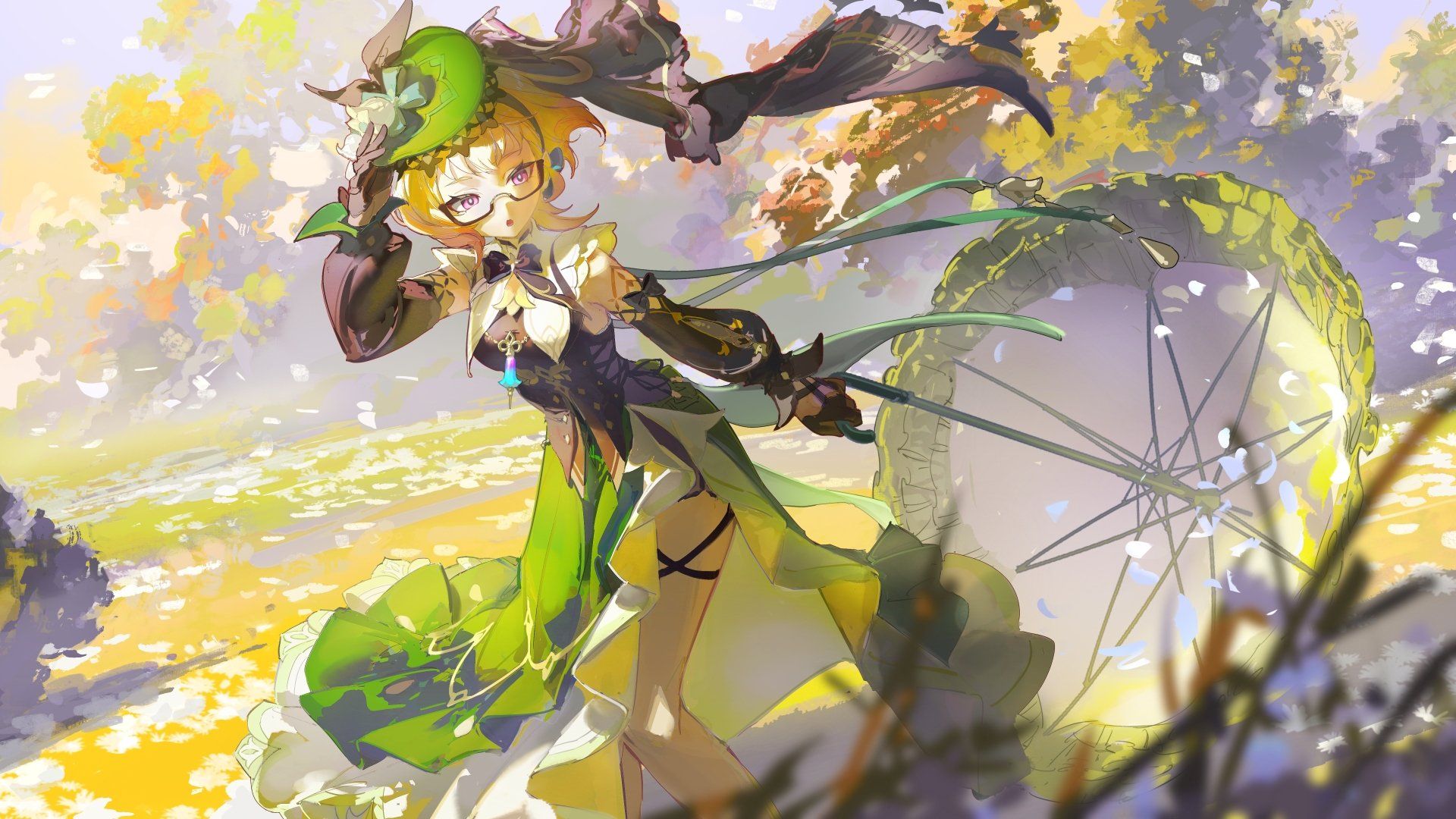 1920x1080 Emilie in Genshin Impact 4K Ultra HD Wallpaper